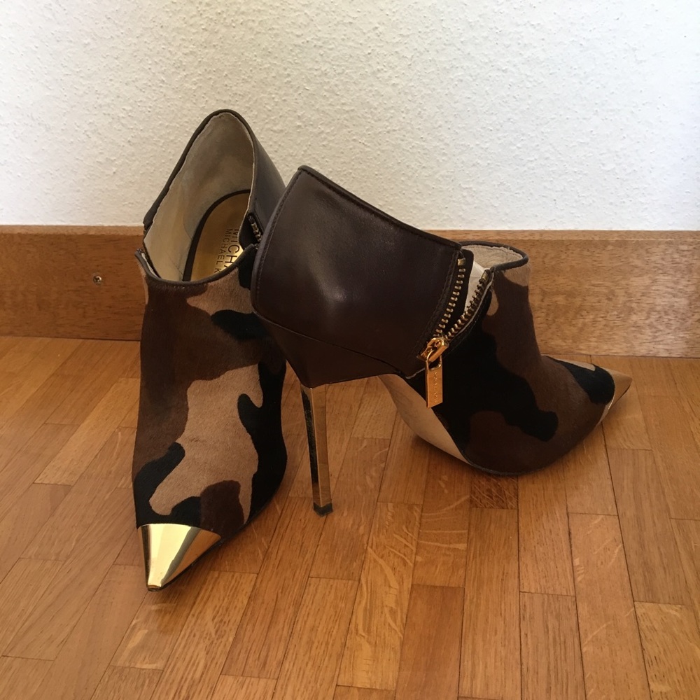 Michael Kors, 6.5, ankle boots, camouflage